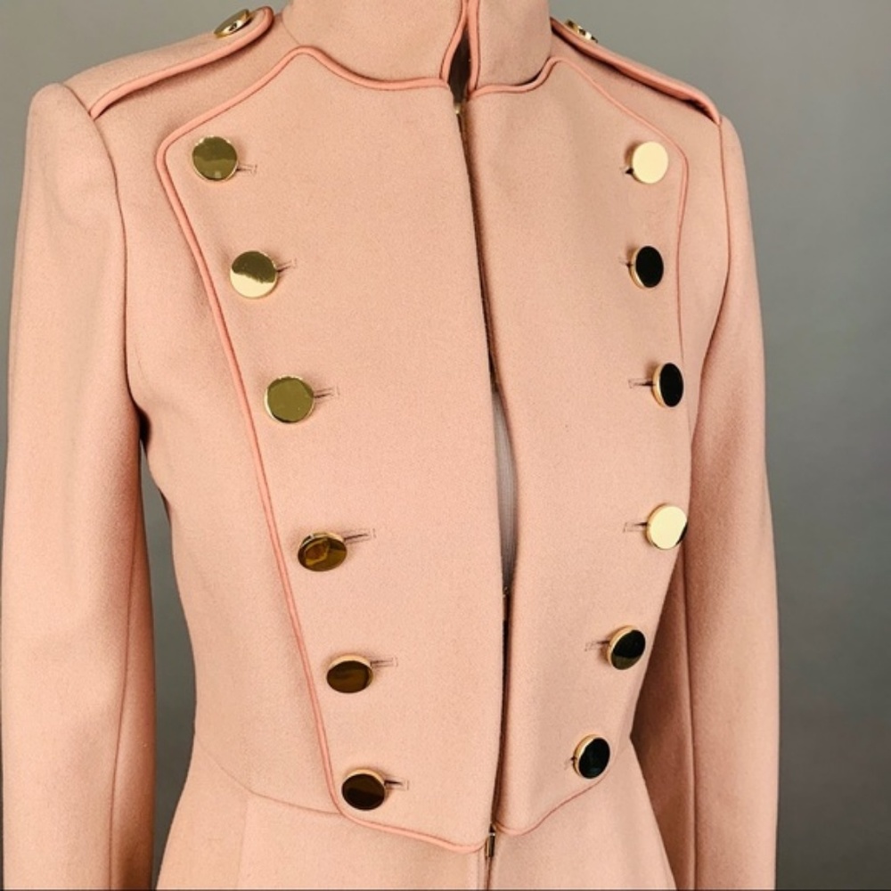 Alice + Olivia Rossi Military Coat SZ S - Picture 5 of 7